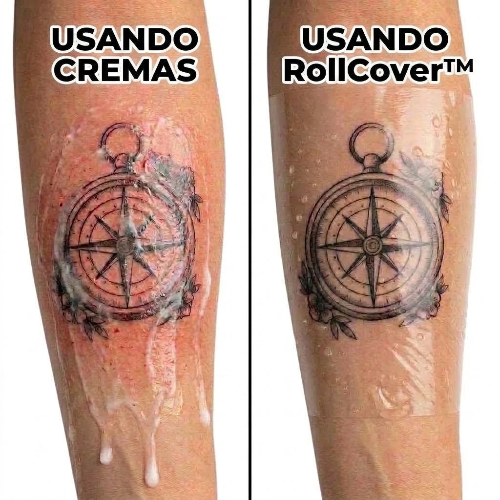 Everink® RollCover™ — Protege tu Tatuaje del Sudor y Agua