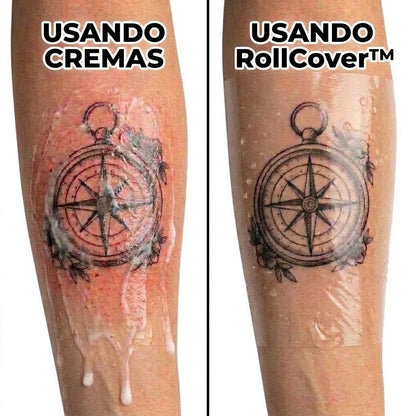 Everink® RollCover™ — Protege tu Tatuaje del Sudor y Agua